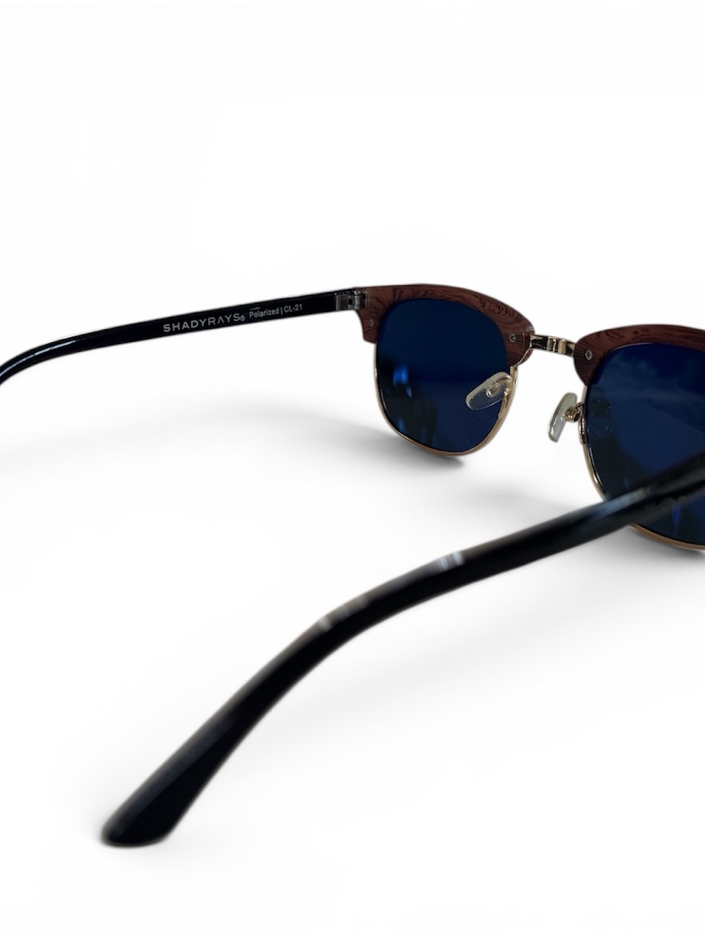Shady Rays Oakmont Timber Polarized Woodgrain Sunglasses - Picture 4 of 6